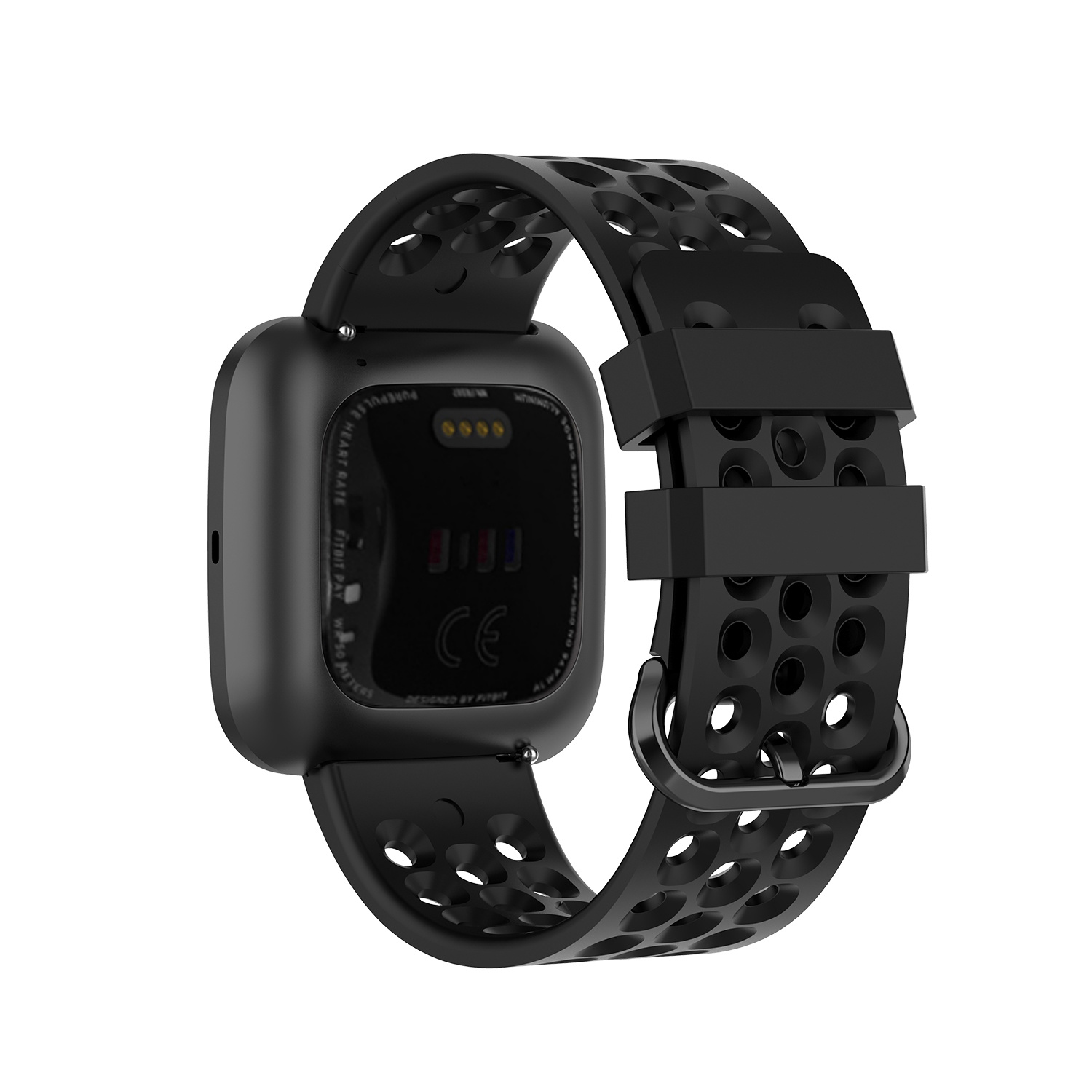 Cinturino sport point per Fitbit Versa - nero