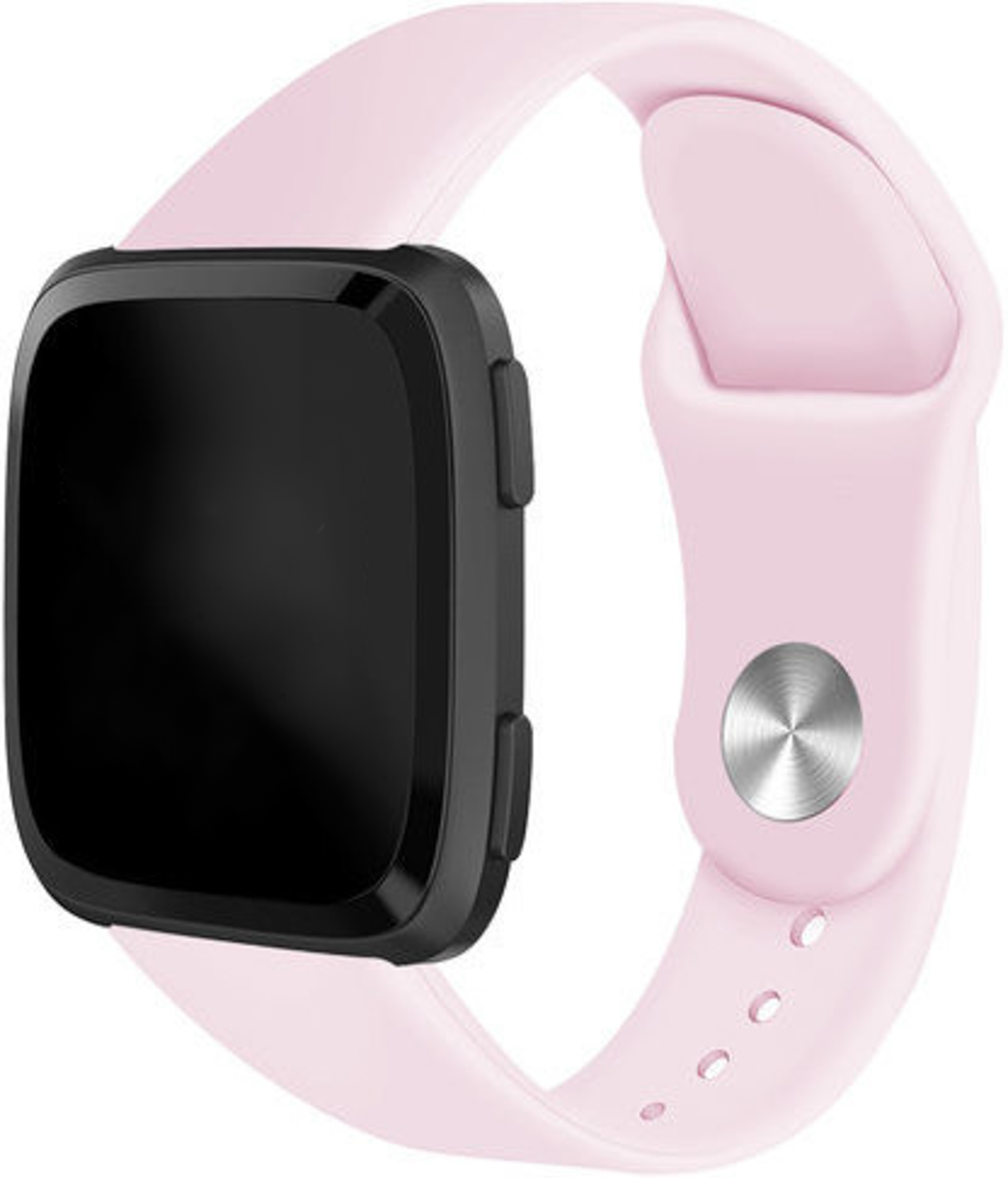 Cinturino sport in silicone per Fitbit Versa - rosa