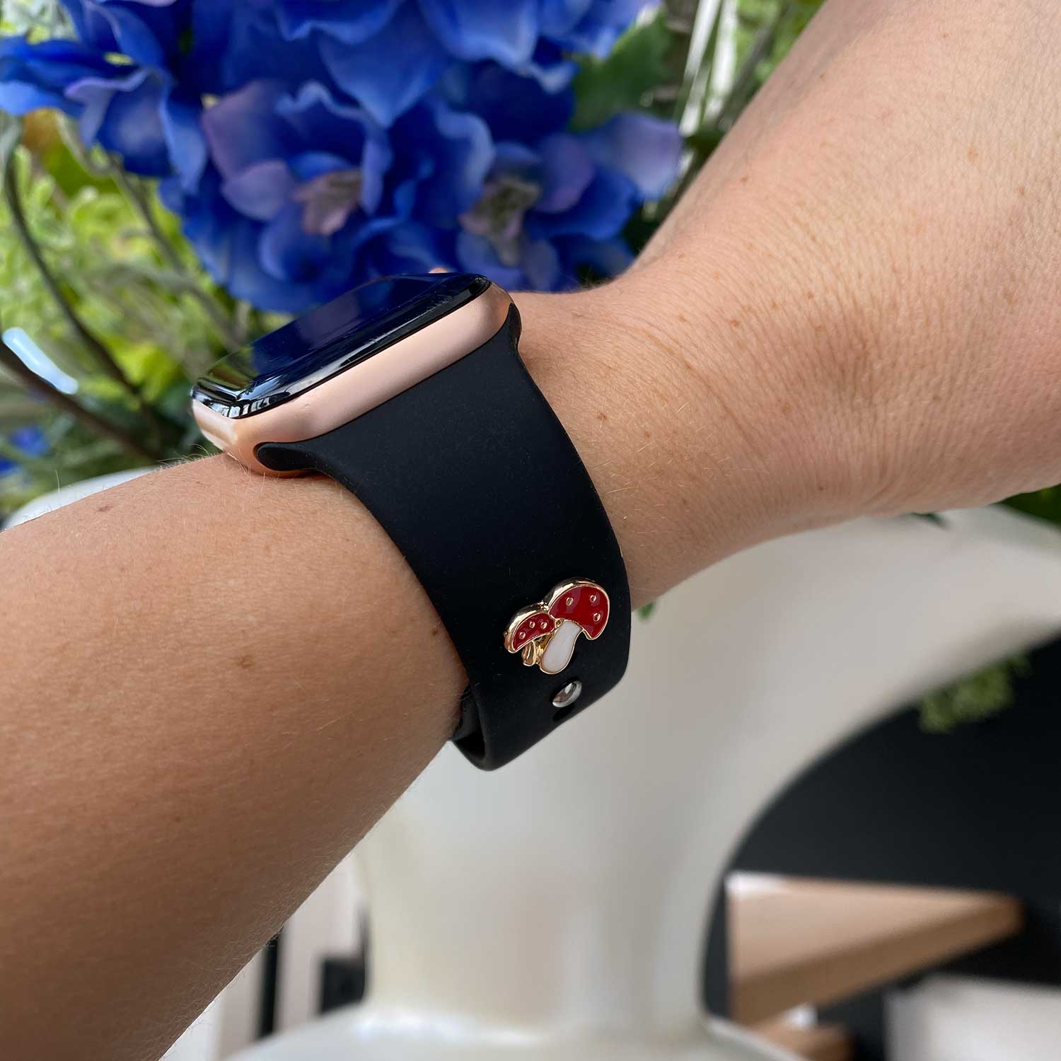 Gioielli per Apple Watch - fungo oro