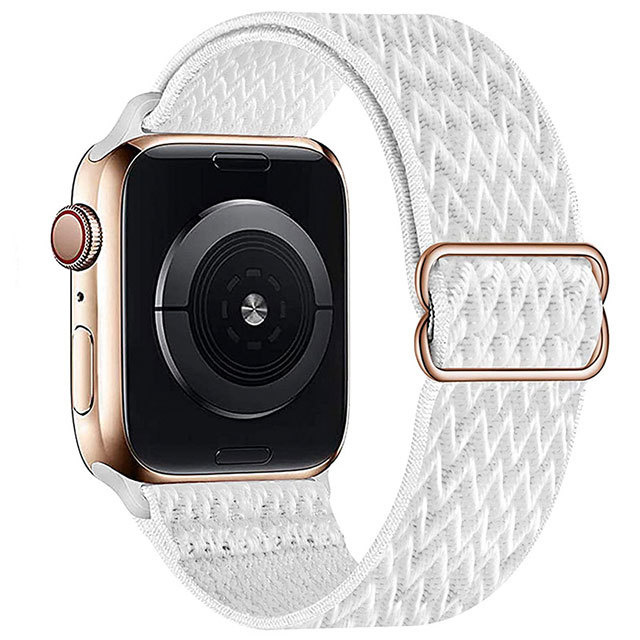 Cinturino solista in nylon per Apple Watch - bianco