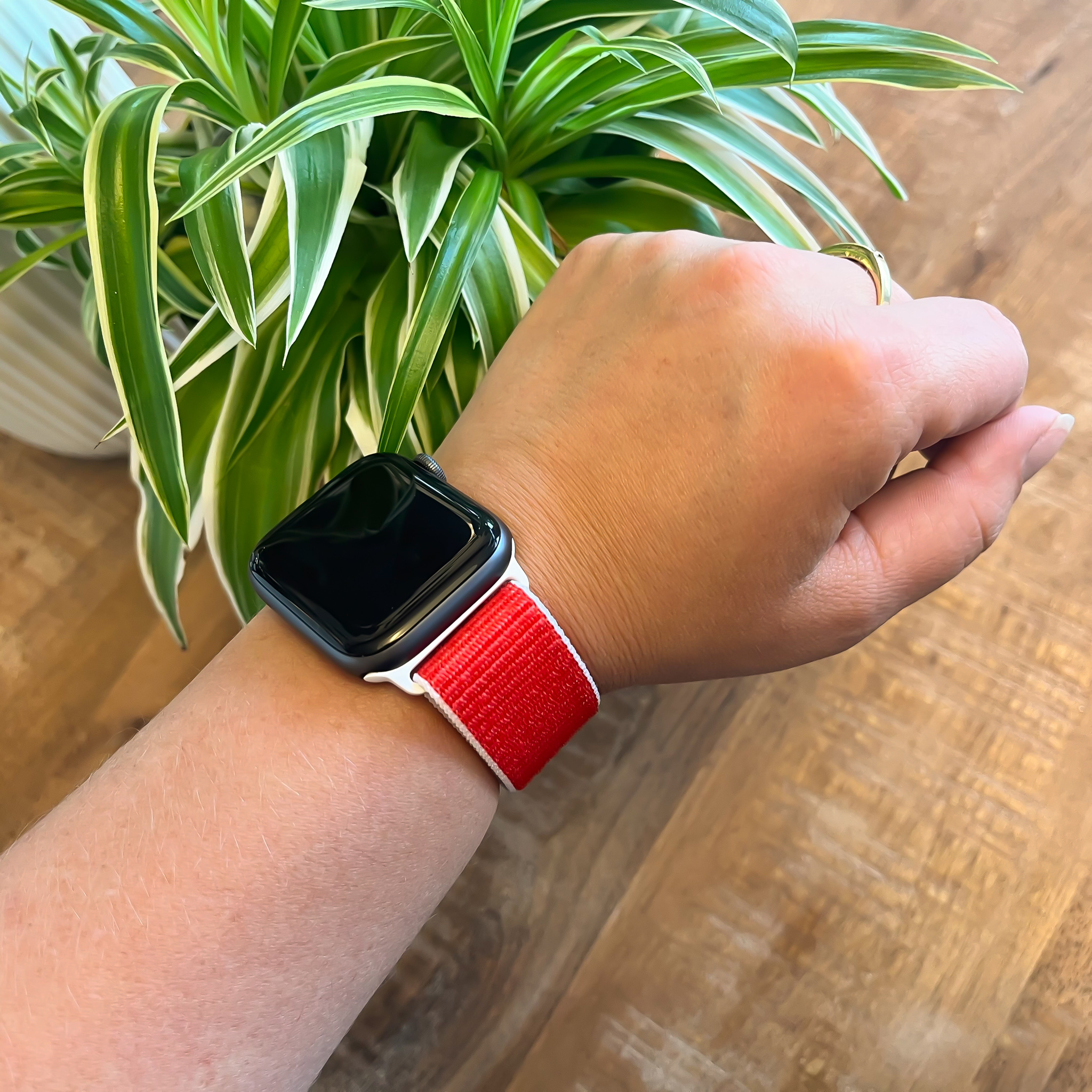 Cinturino nylon sport loop per Apple Watch - Danimarca