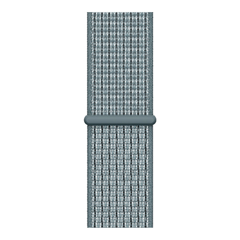 Cinturino nylon sport loop per Apple Watch - verde acqua