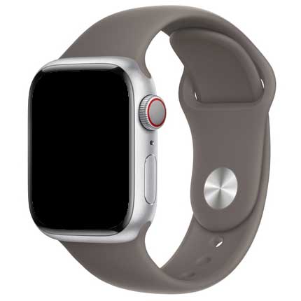 Cinturino sport per Apple Watch - grigio creta
