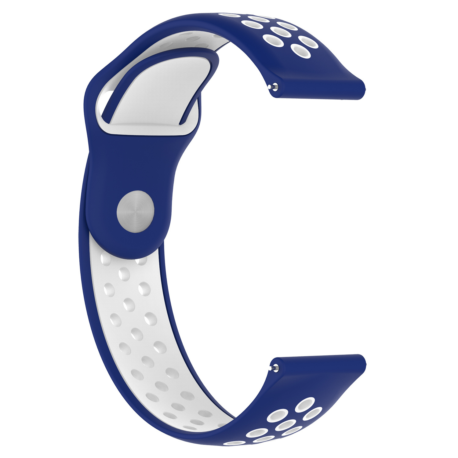 Cinturino doppio sport per Huawei Watch GT - blu bianco