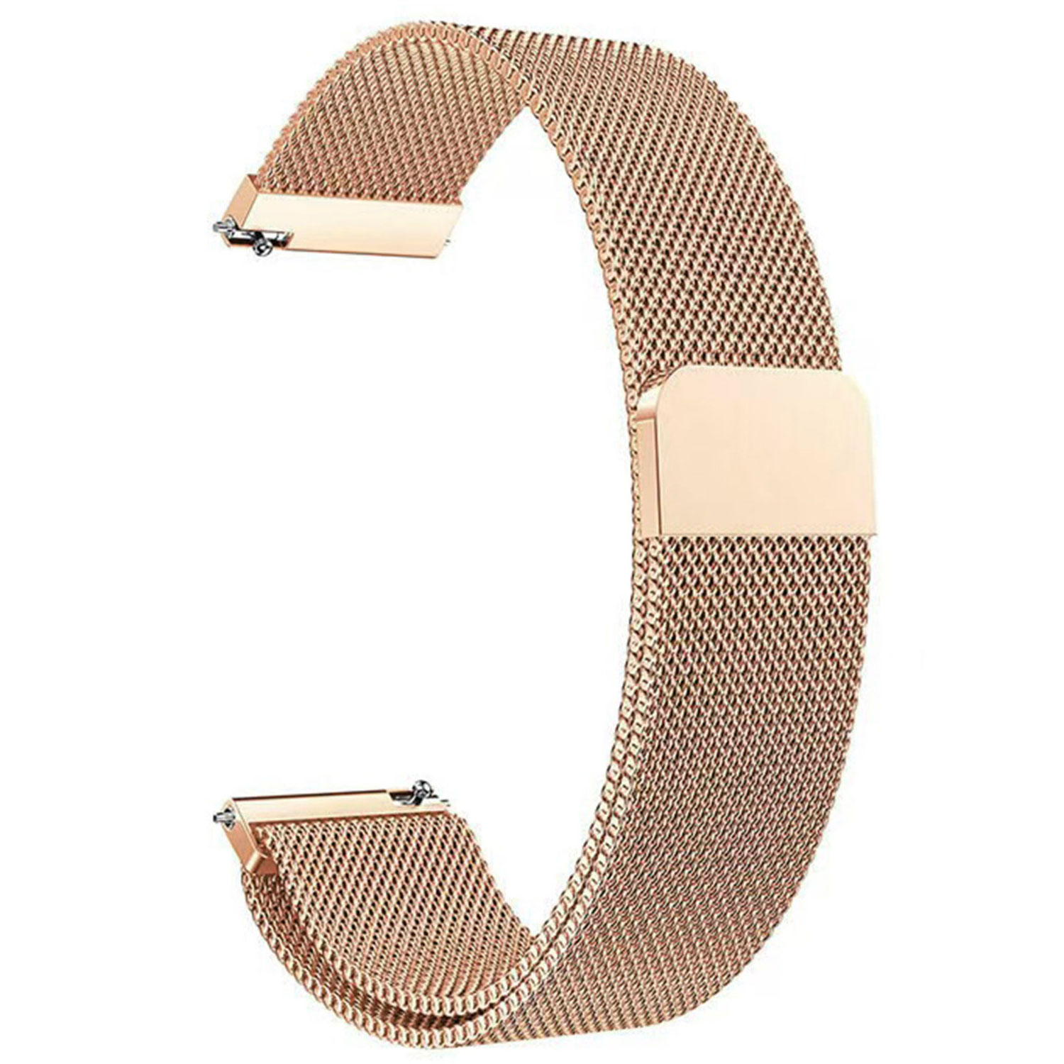 Cinturino loop in maglia magnetico milanese per Samsung Galaxy Watch Ultra - oro rosa