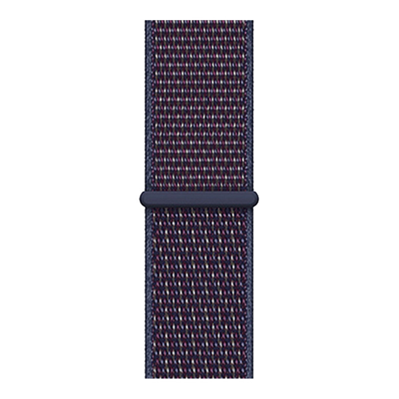 Cinturino nylon sport loop per Apple Watch - indaco