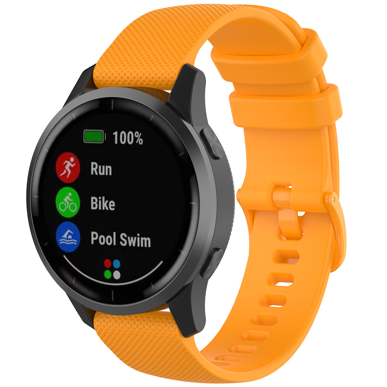 Cinturino sport con fibbia per Samsung Galaxy Watch - arancione