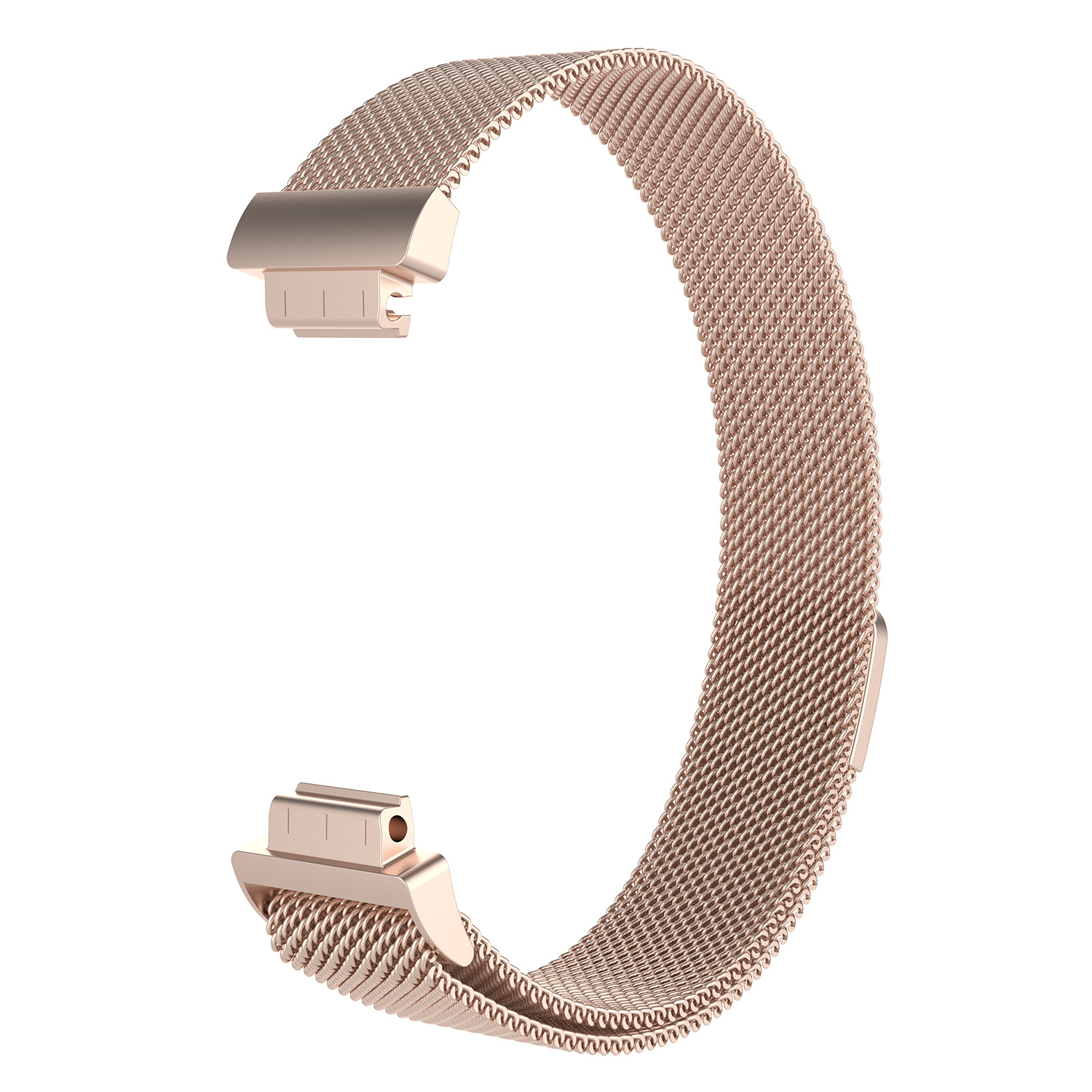 Cinturino loop in maglia milanese per Fitbit Inspire - champagne