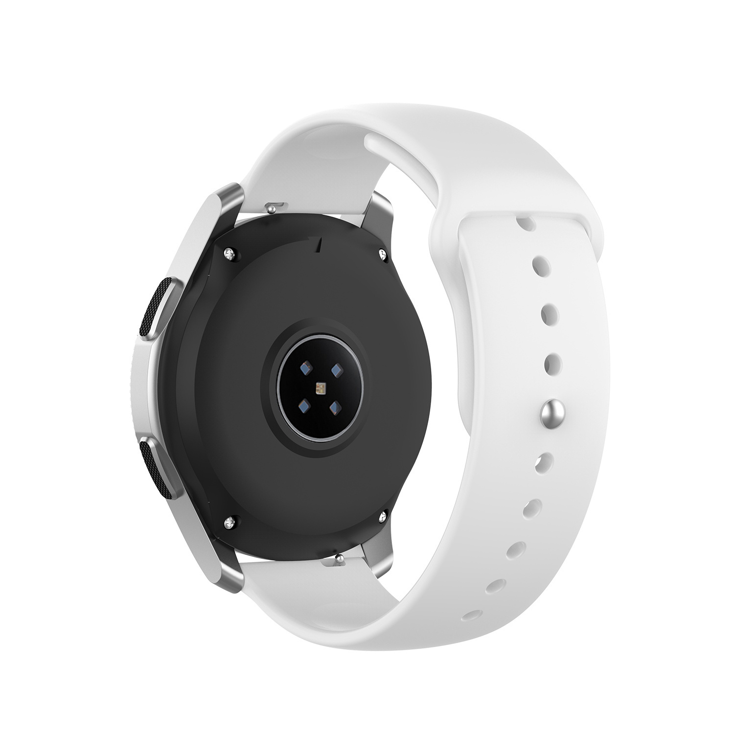 Cinturino sport in silicone per Huawei Watch GT - bianco