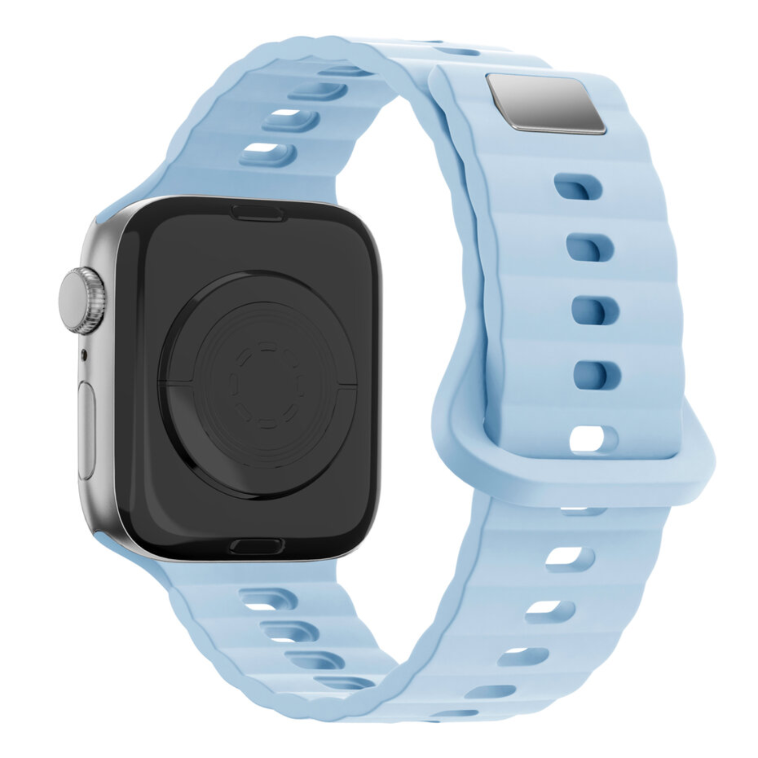 Cinturino silicone Wave per Apple Watch - Blu