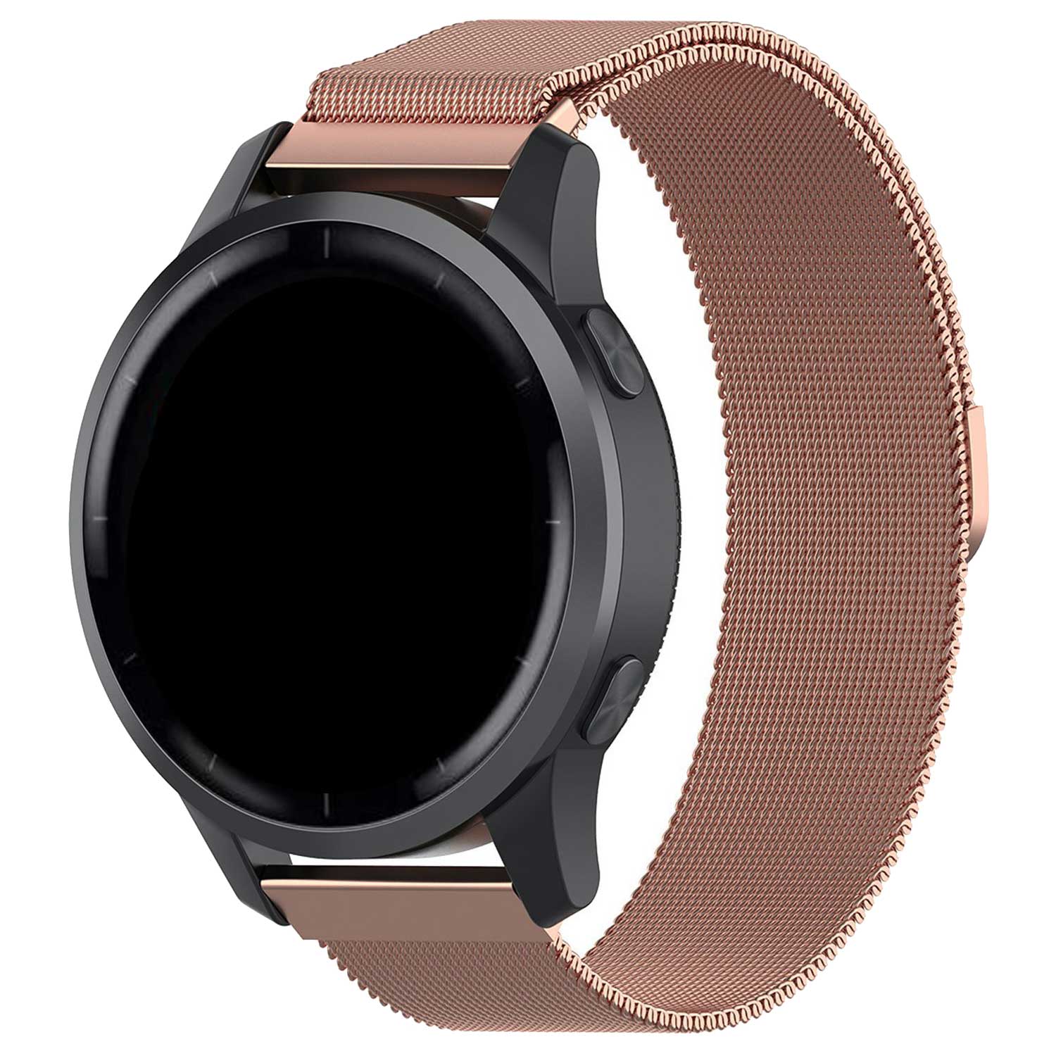 Cinturino loop in maglia magnetico milanese per Samsung Galaxy Watch 5 Pro - rosa rosa