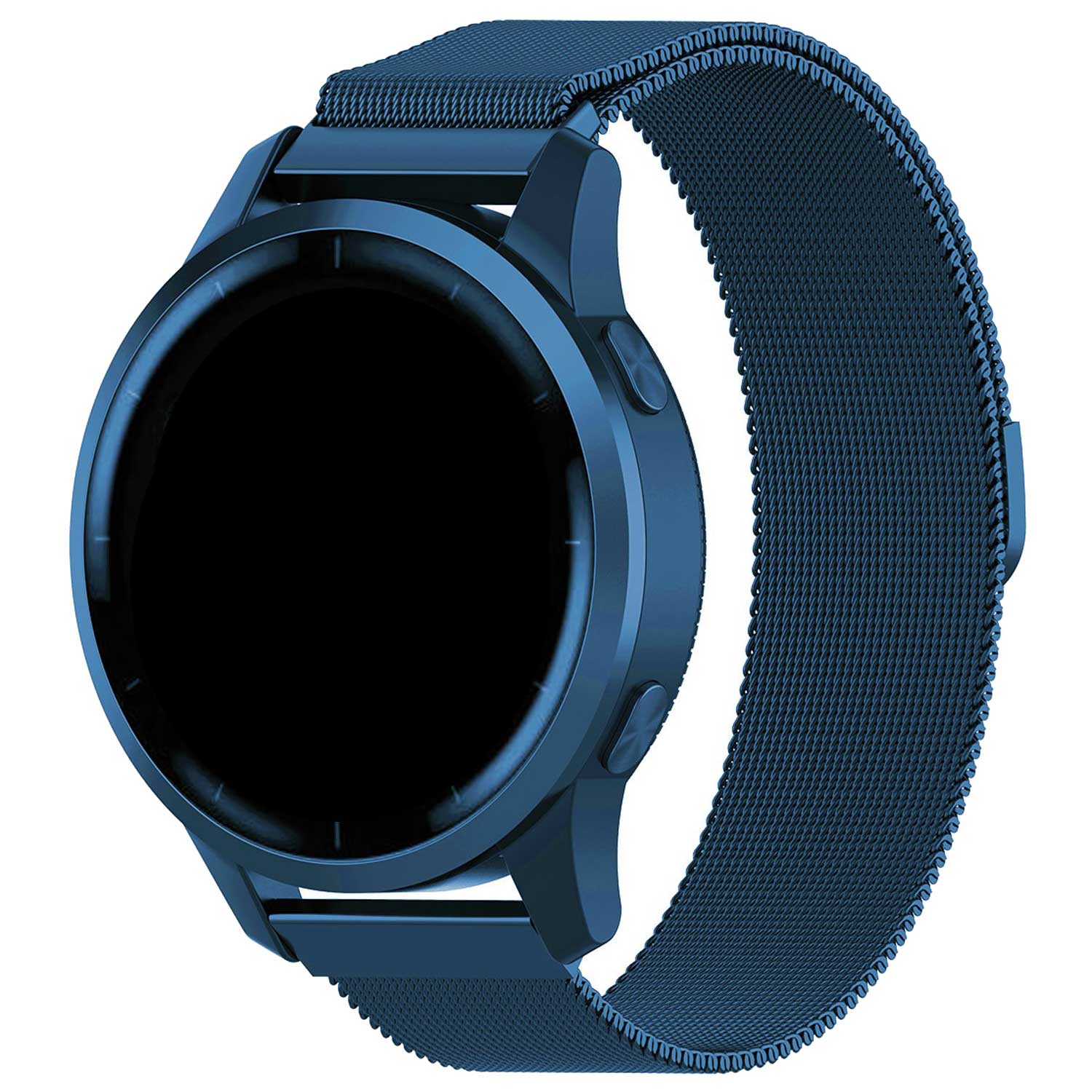 Cinturino loop in maglia magnetico milanese per Samsung Galaxy Watch 5 Pro - blu