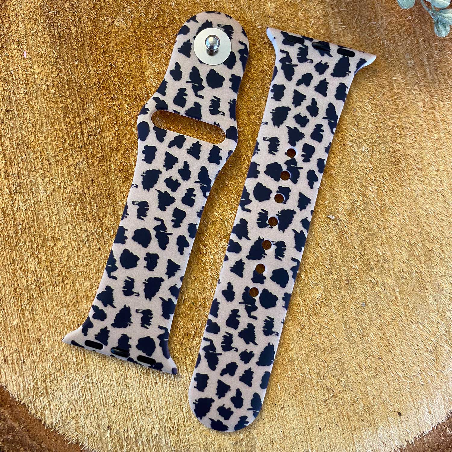 Cinturino sport con stampa per Apple Watch - marrone leopardato