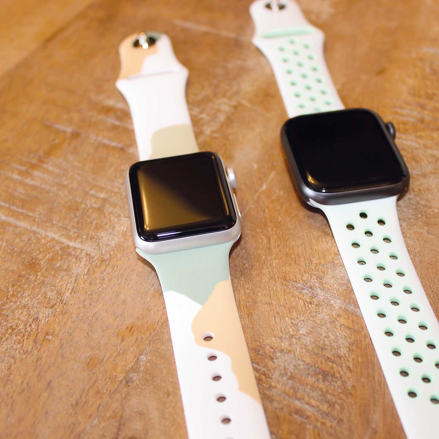 Cinturino doppio sport per Apple Watch - verde aura