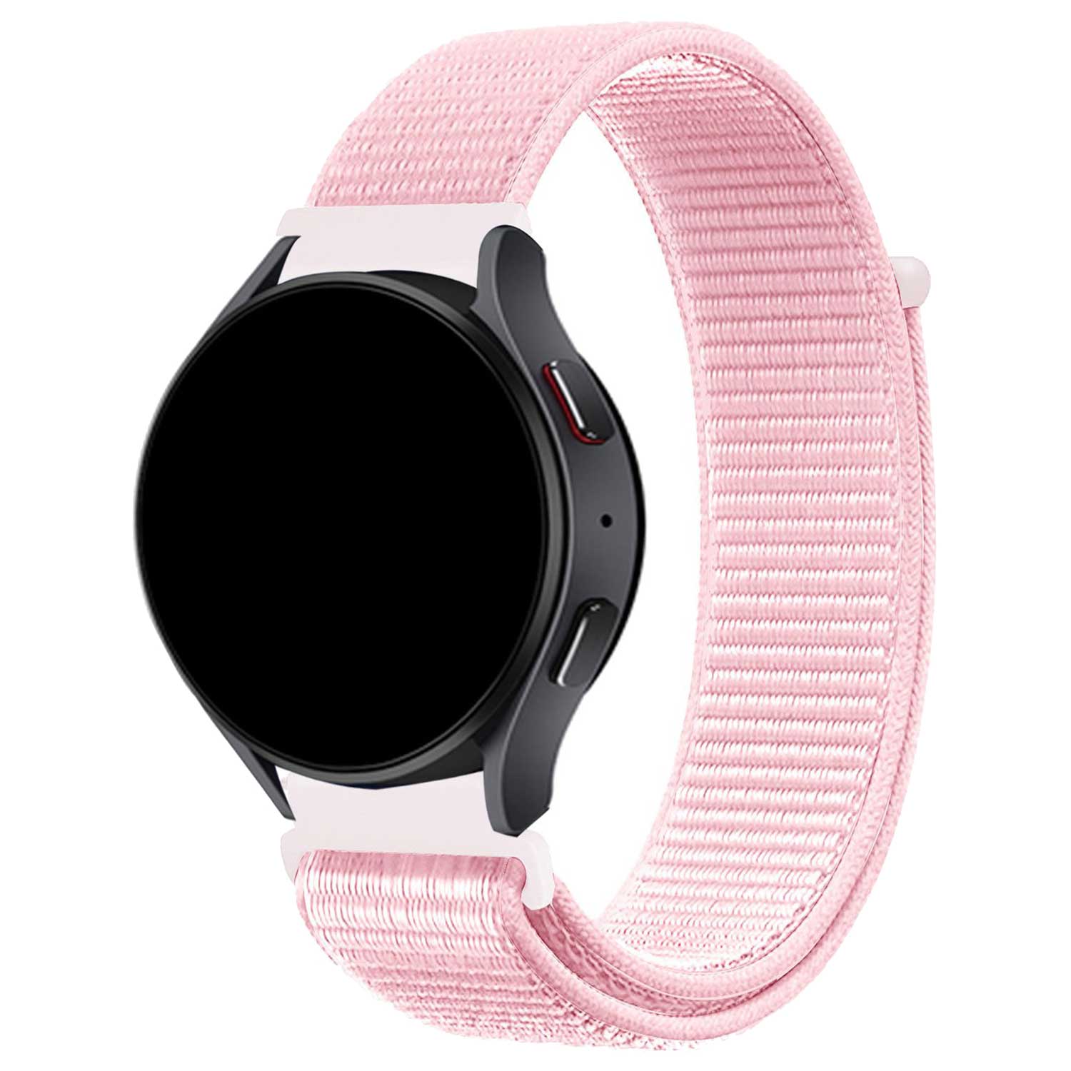 Cinturino nylon per Samsung Galaxy Watch 5 - rosa perla