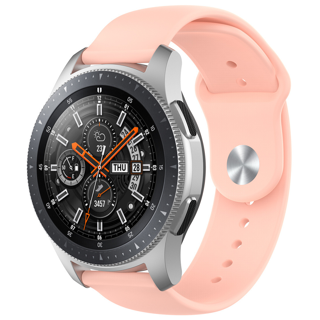Cinturino sport in silicone per Huawei Watch GT - rosa