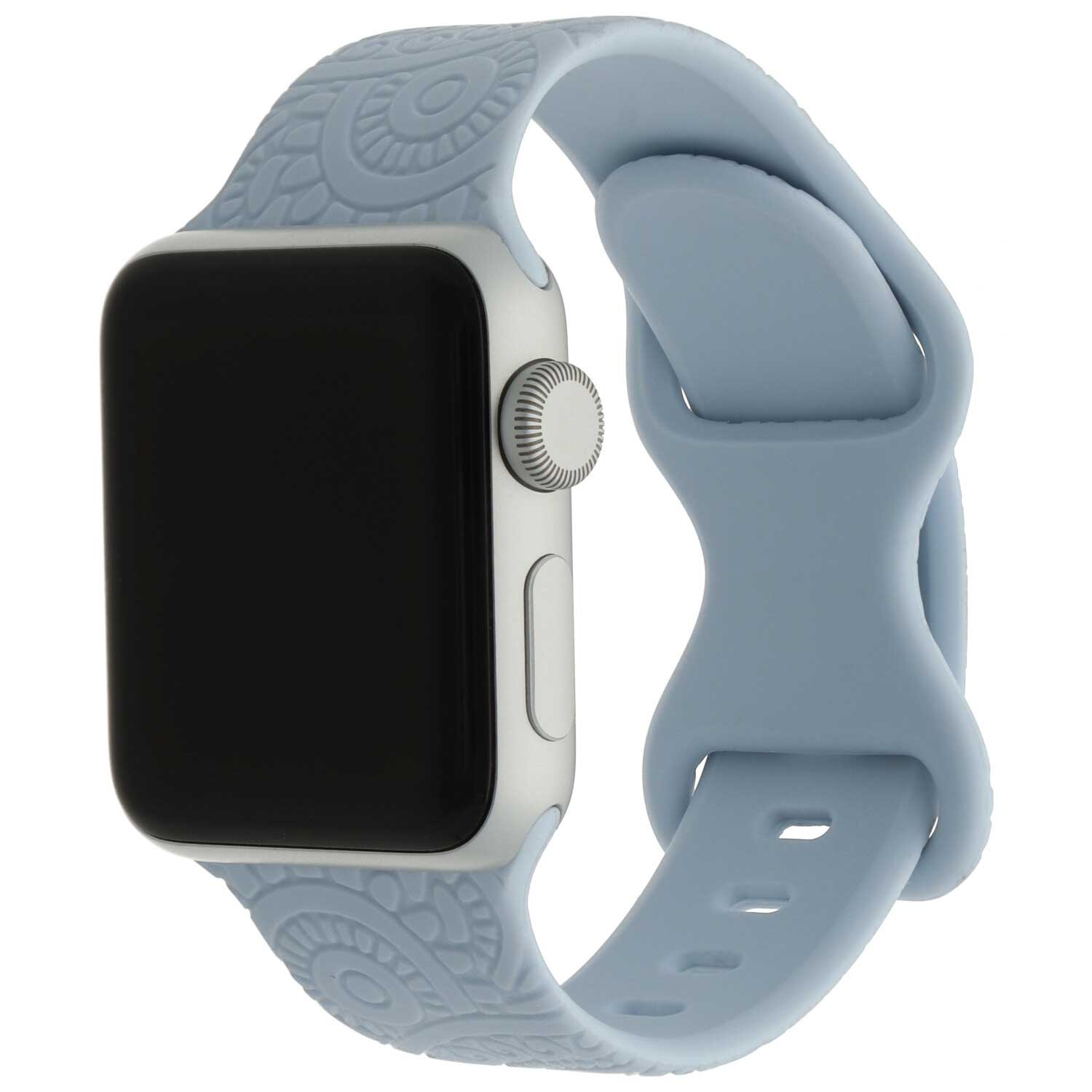 Cinturino sport con stampa per Apple Watch - Ibiza blu