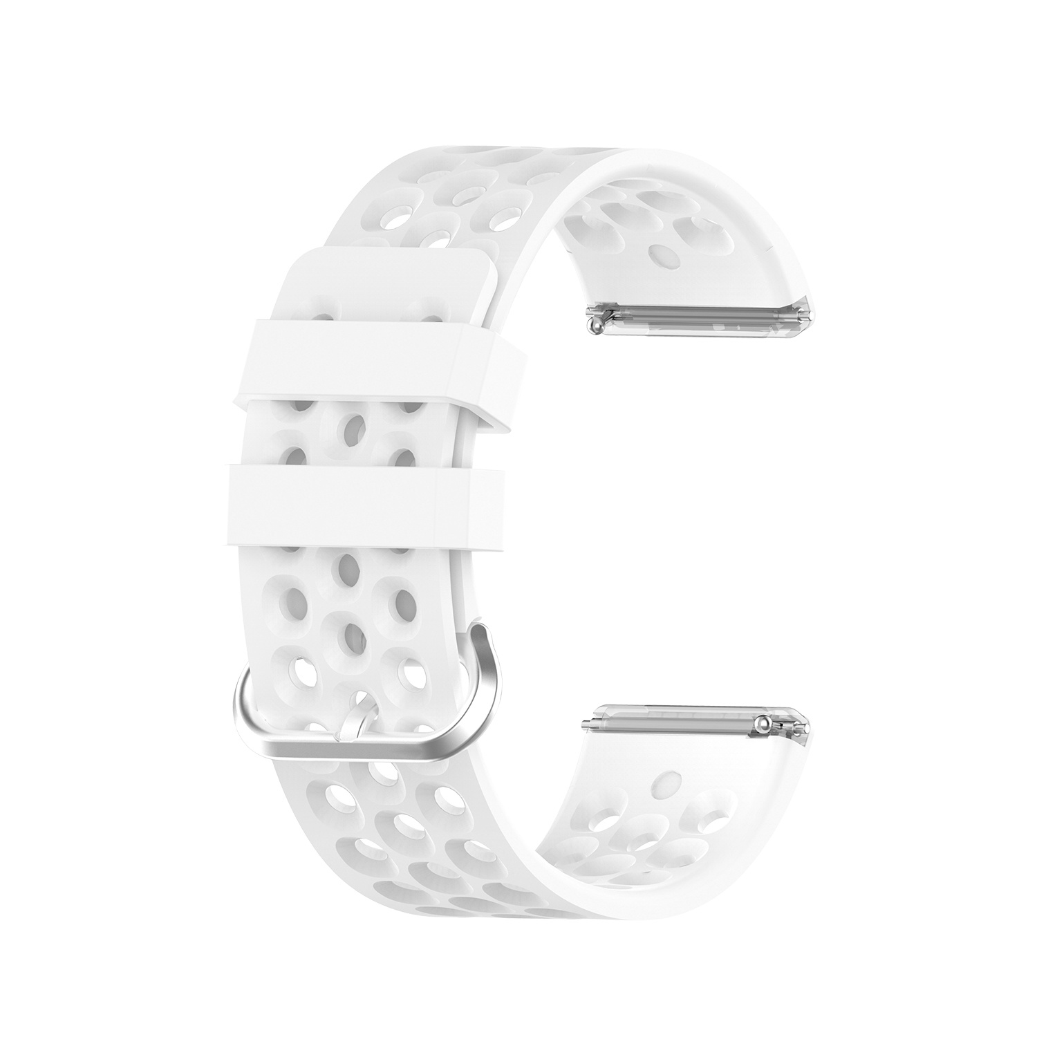 Cinturino sport point per Fitbit Versa - bianco