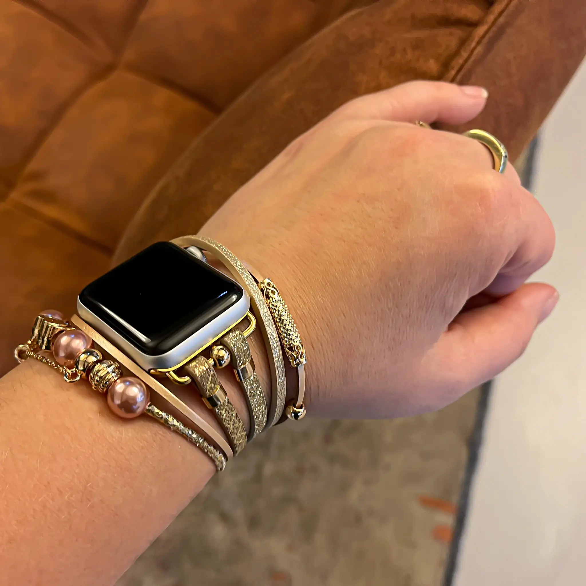 Cinturino oro on sale apple watch
