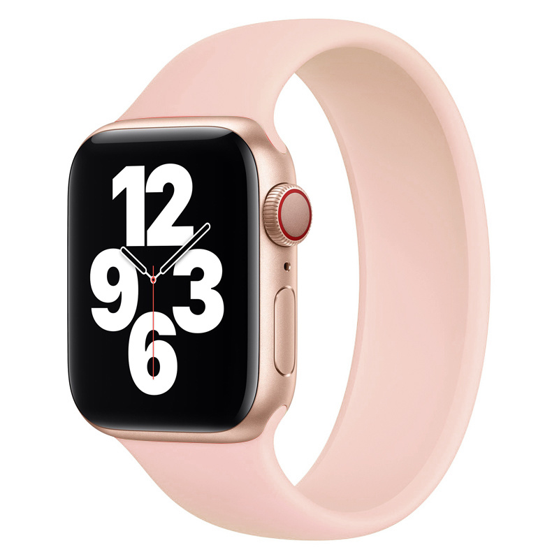 Cinturino sport solo loop per Apple Watch - sabbia rosa