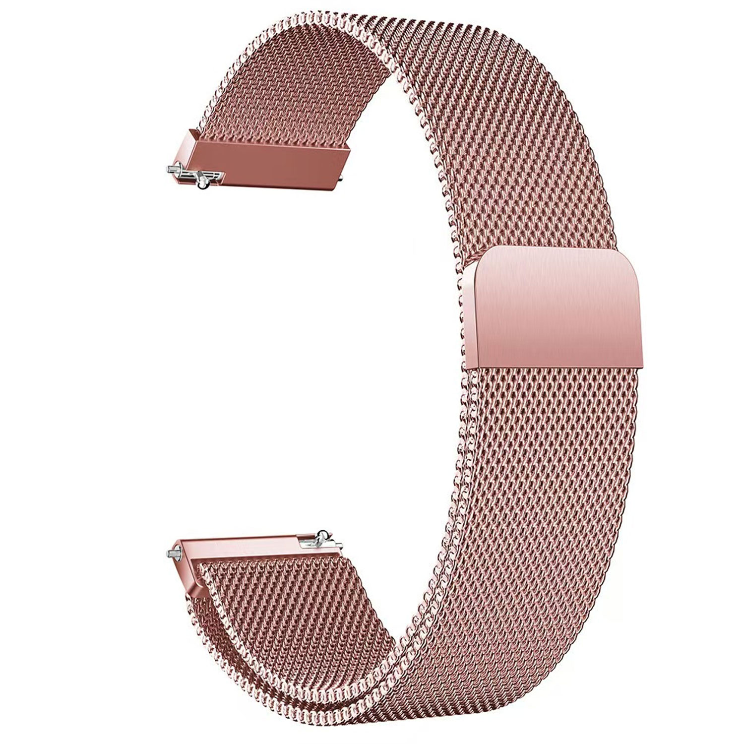 Cinturino loop in maglia magnetico milanese per Samsung Galaxy Watch Ultra - rosa rosa