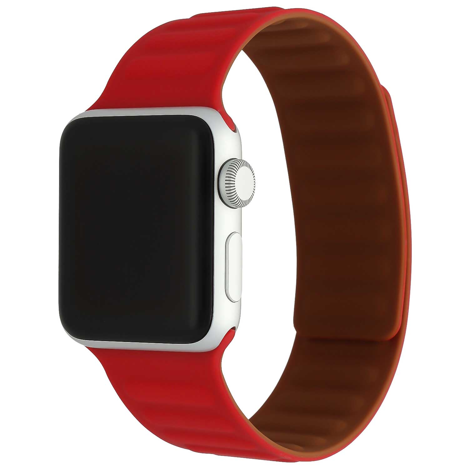 Cinturino Solo Sport a coste per Apple Watch - rossa