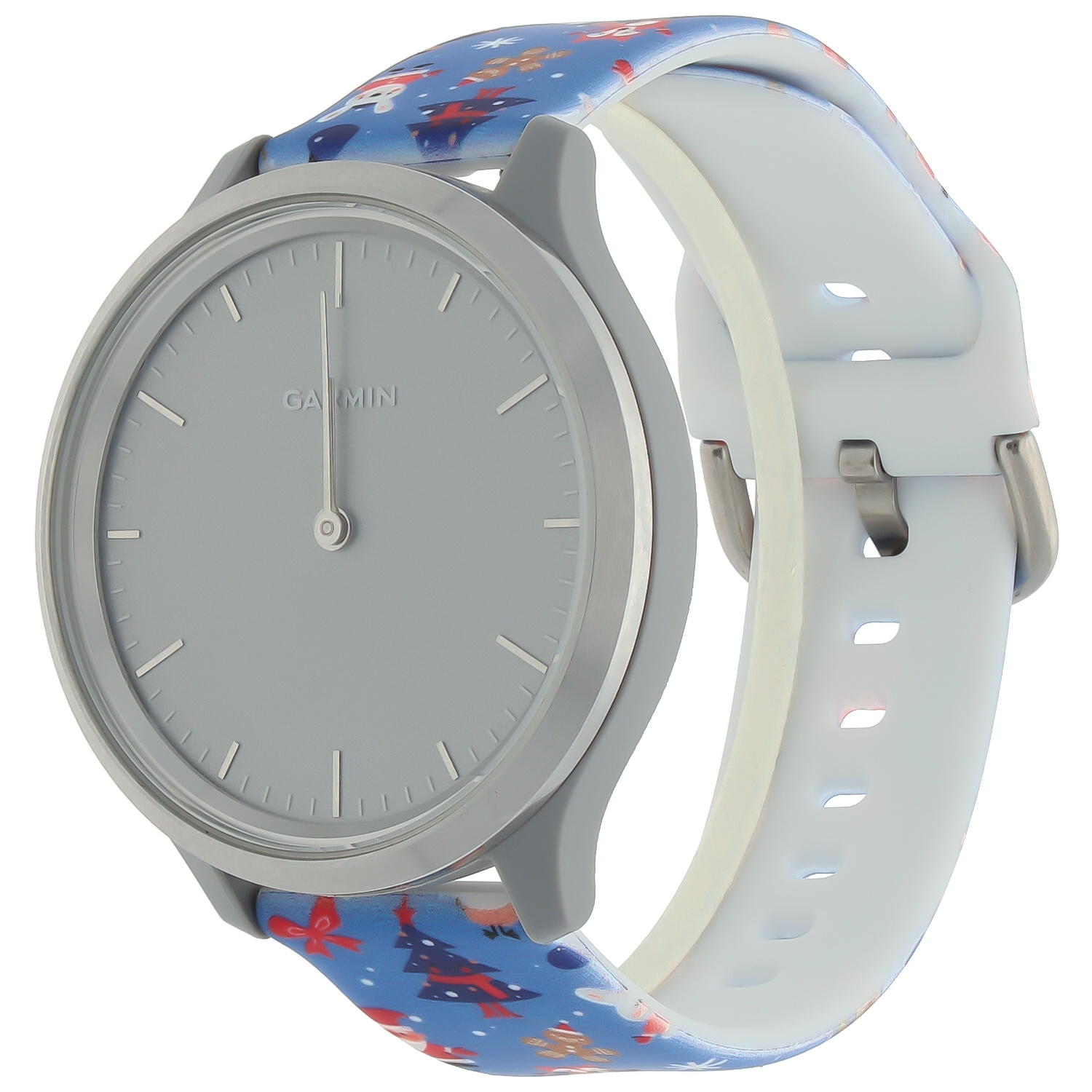 Cinturino sport con stampa per Samsung Galaxy Watch - Blu Natale