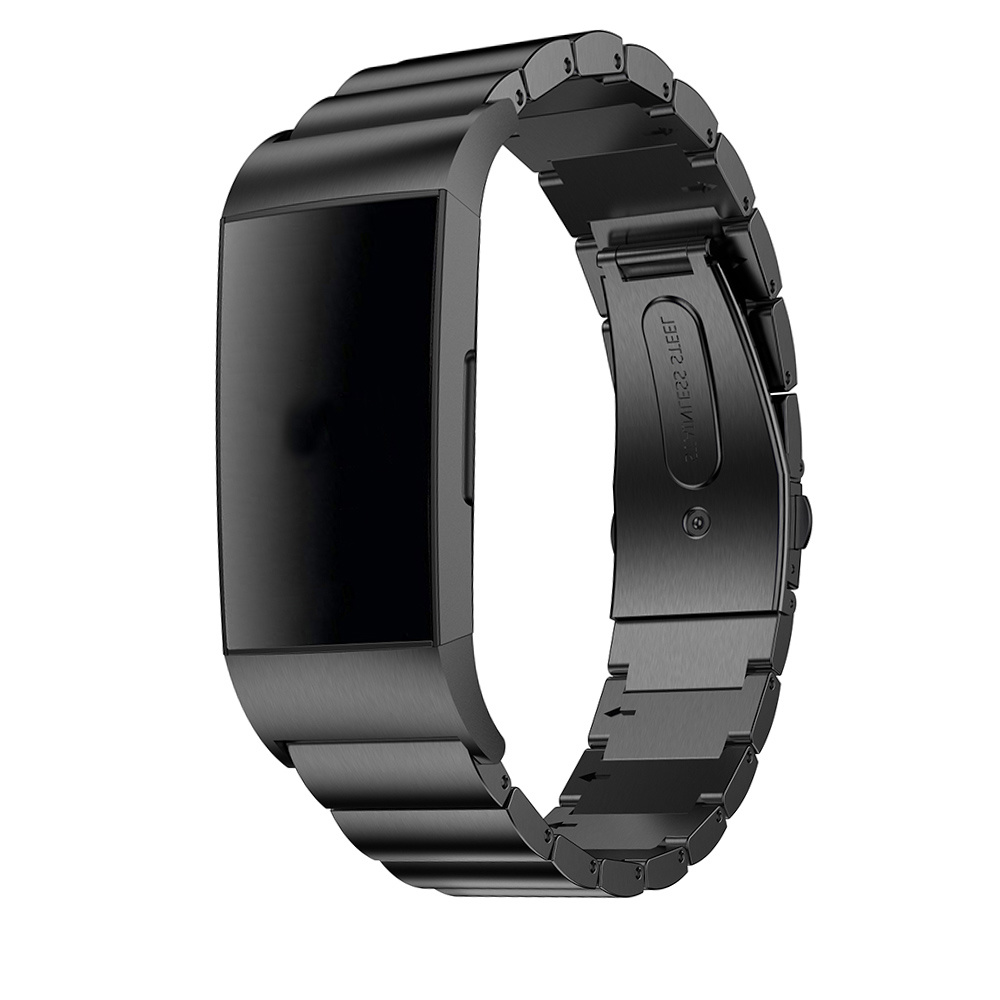 Cinturino a maglie per Fitbit Charge 3 & 4 - nero