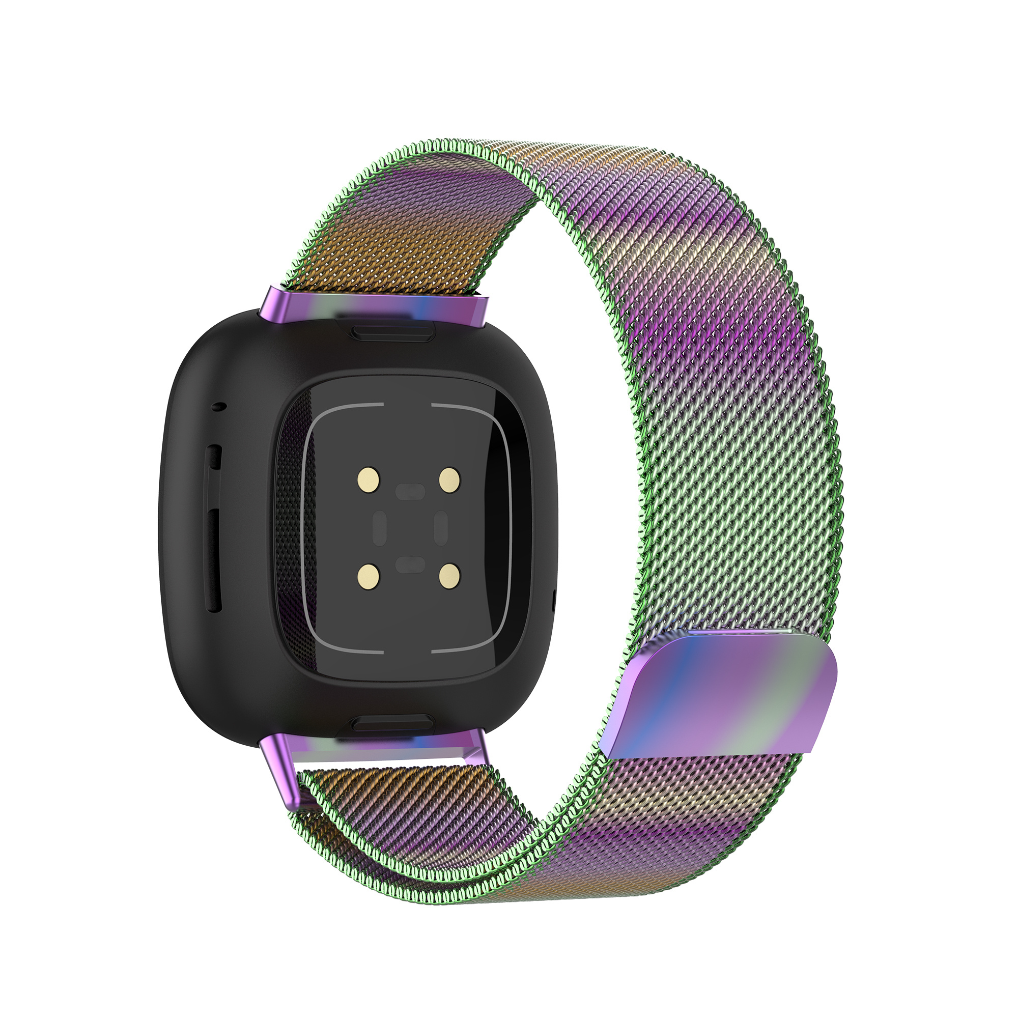 Cinturino loop in maglia milanese per Fitbit Versa 3 / Sense - colorata