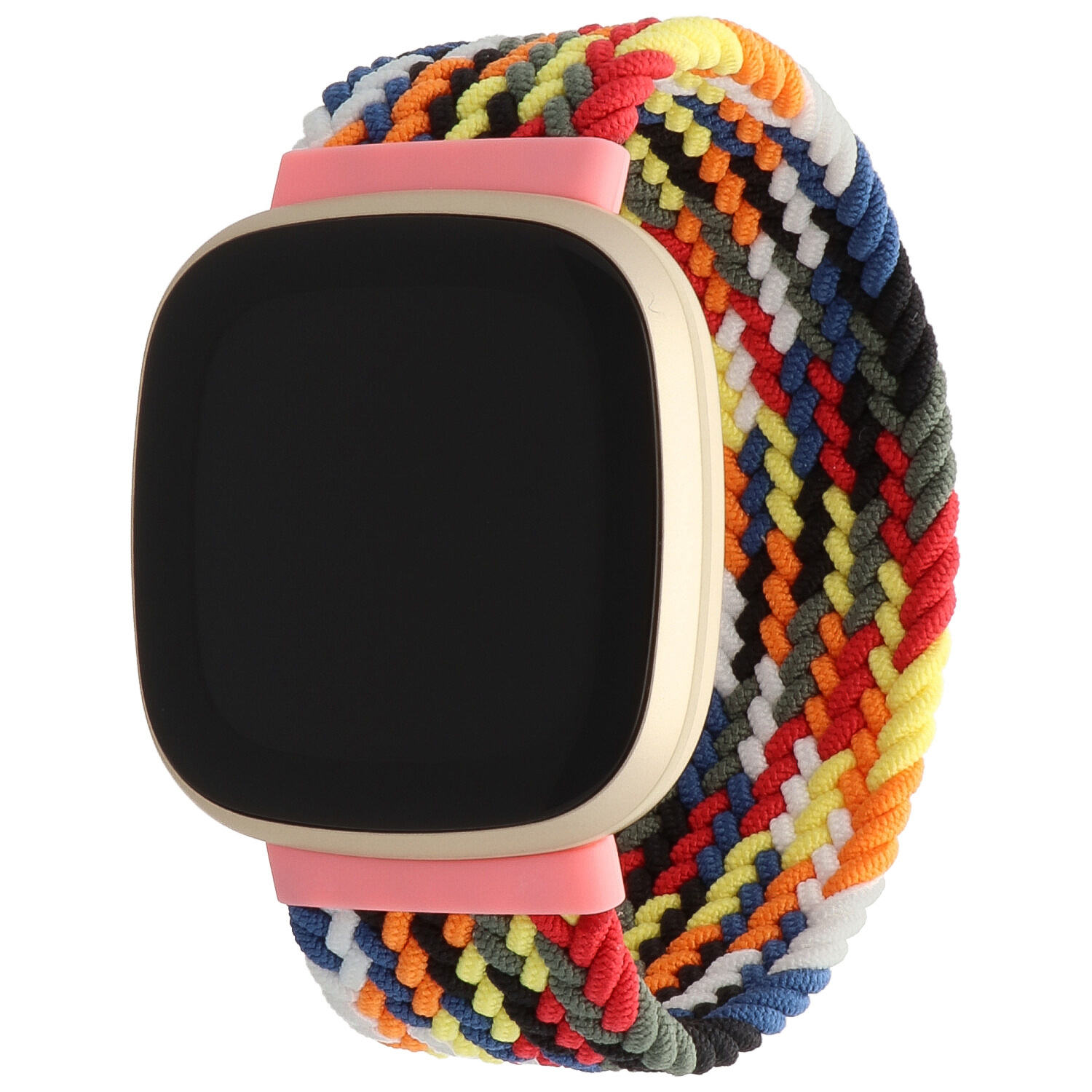 Cinturino Solo intrecciato in nylon per Fitbit Versa 3 / Sense - colorata