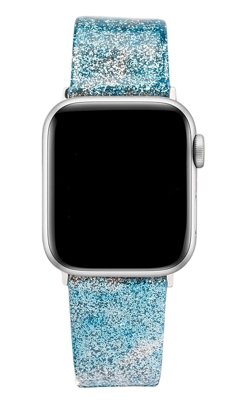 Cinturino in pelle glitter per Apple Watch - blu