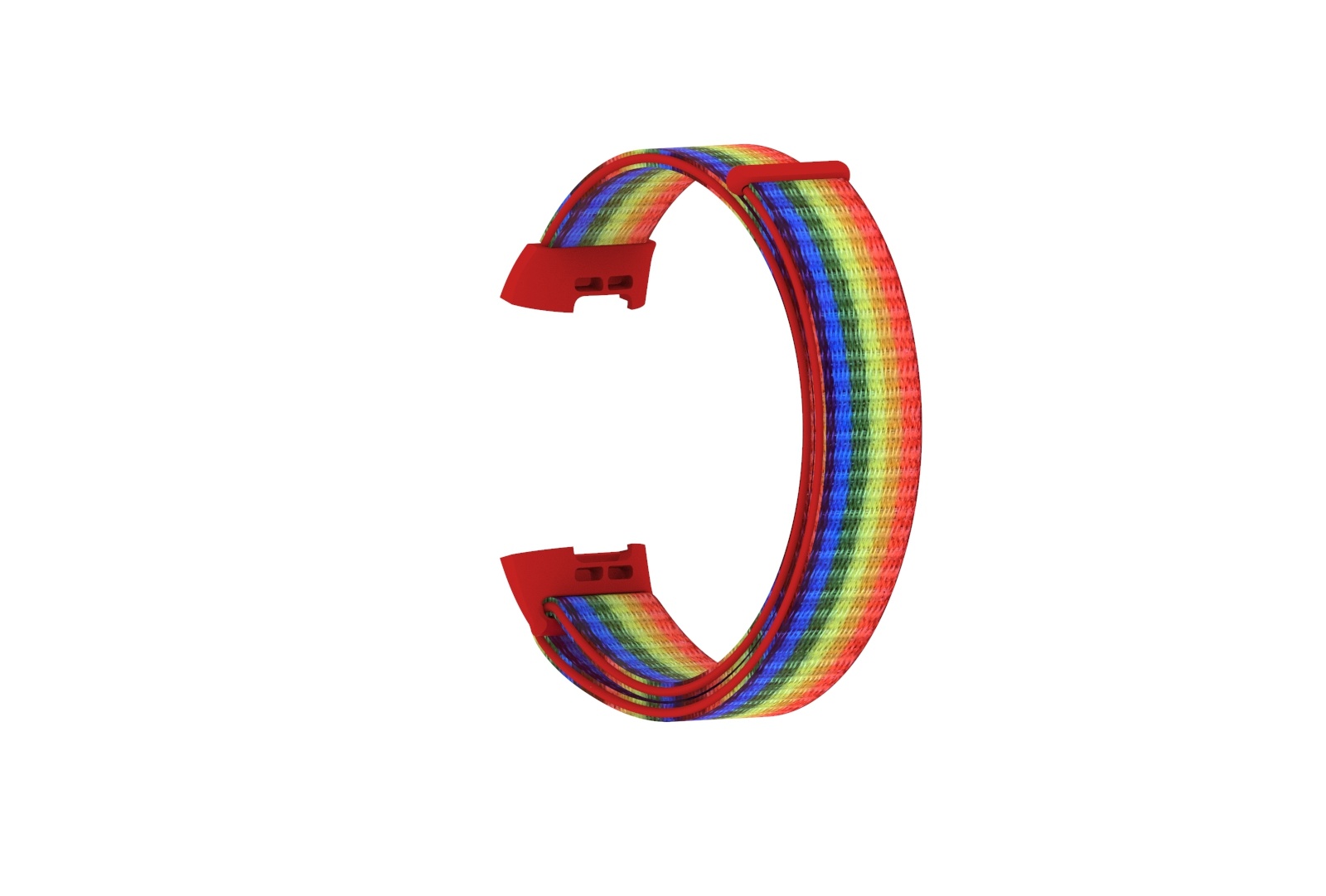 Cinturino in nylon per Fitbit Charge 3 & 4 - arcobaleno