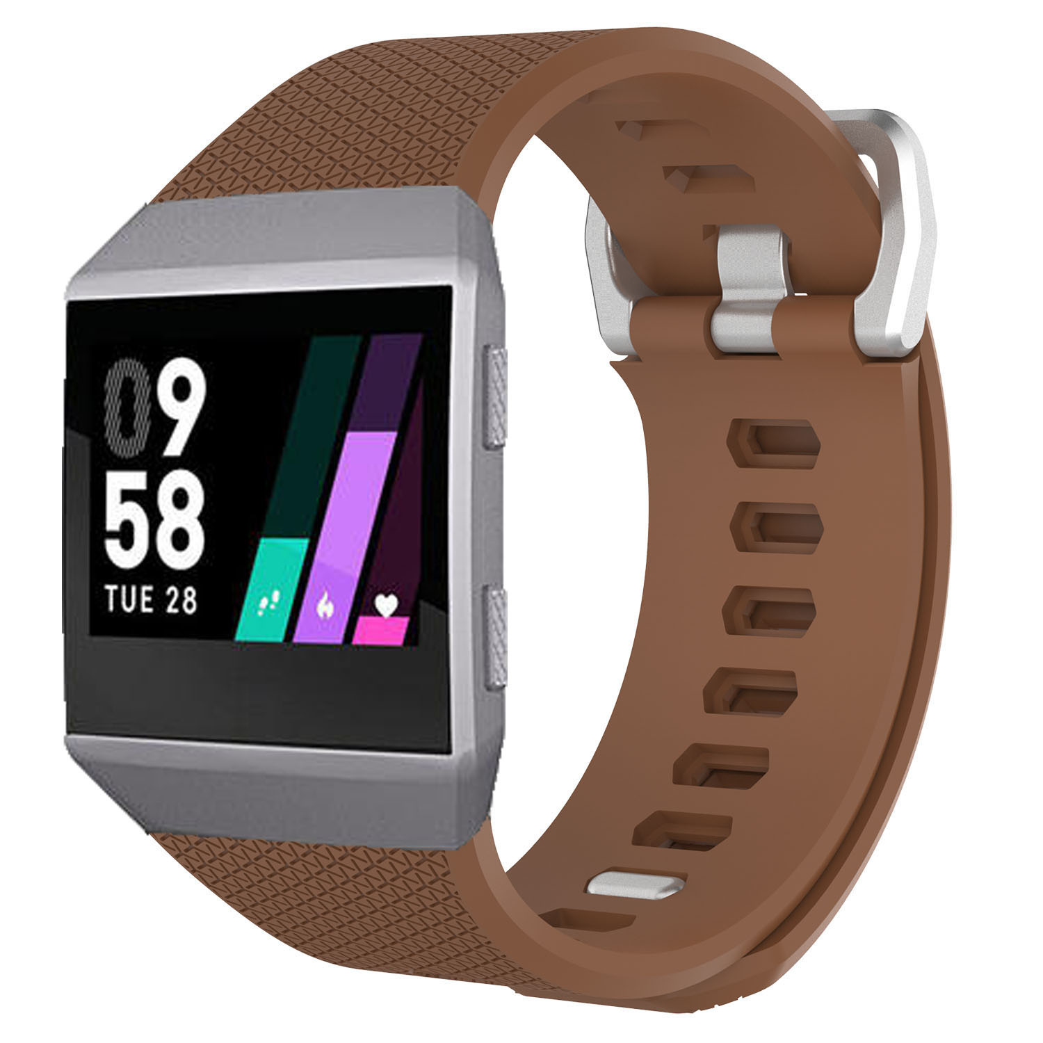 Cinturino sport per Fitbit Ionic - marrone