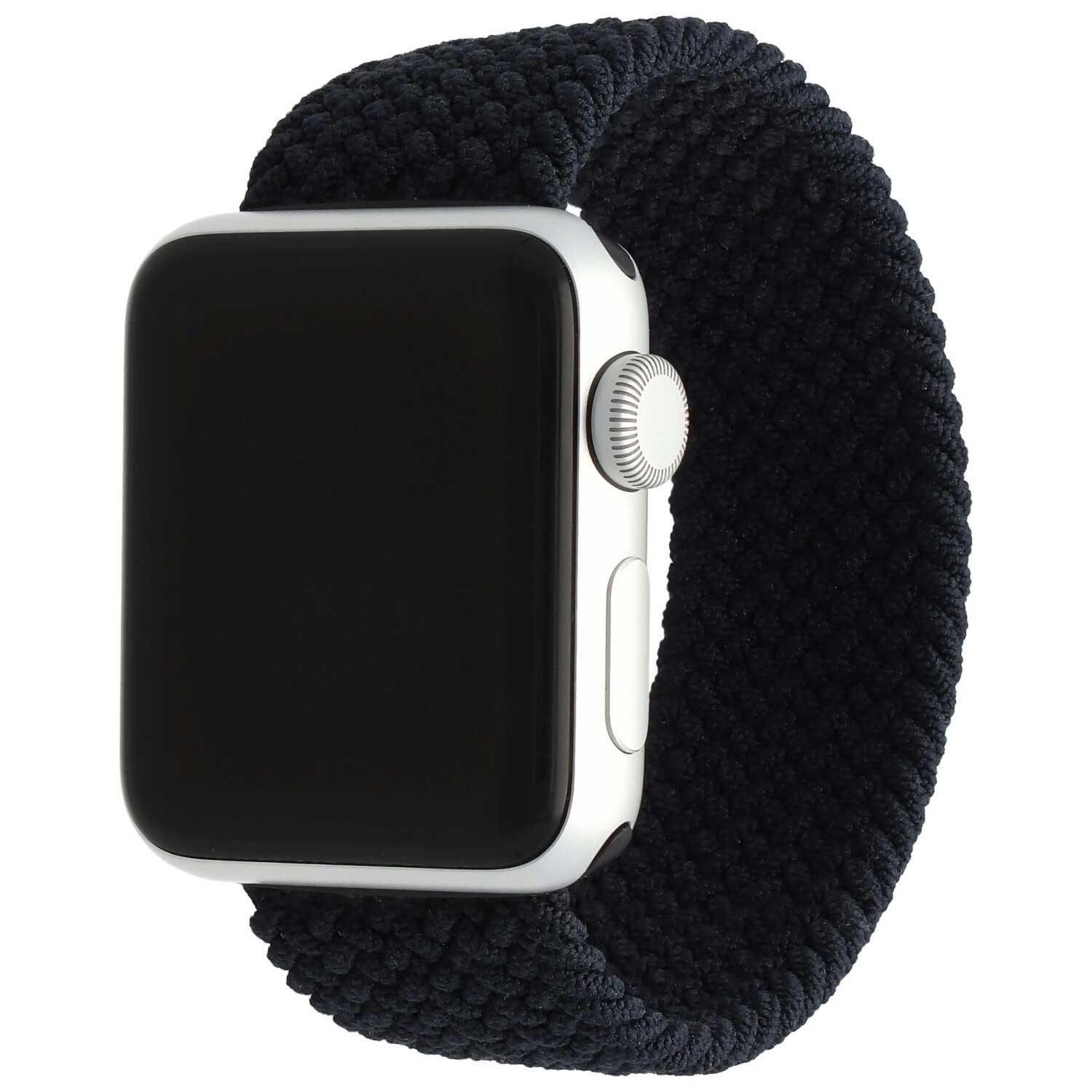 Cinturino Solo intrecciato in nylon per Apple Watch - carbone
