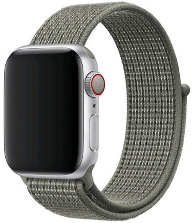 Cinturino nylon sport loop per Apple Watch - nebbia di abete rosso