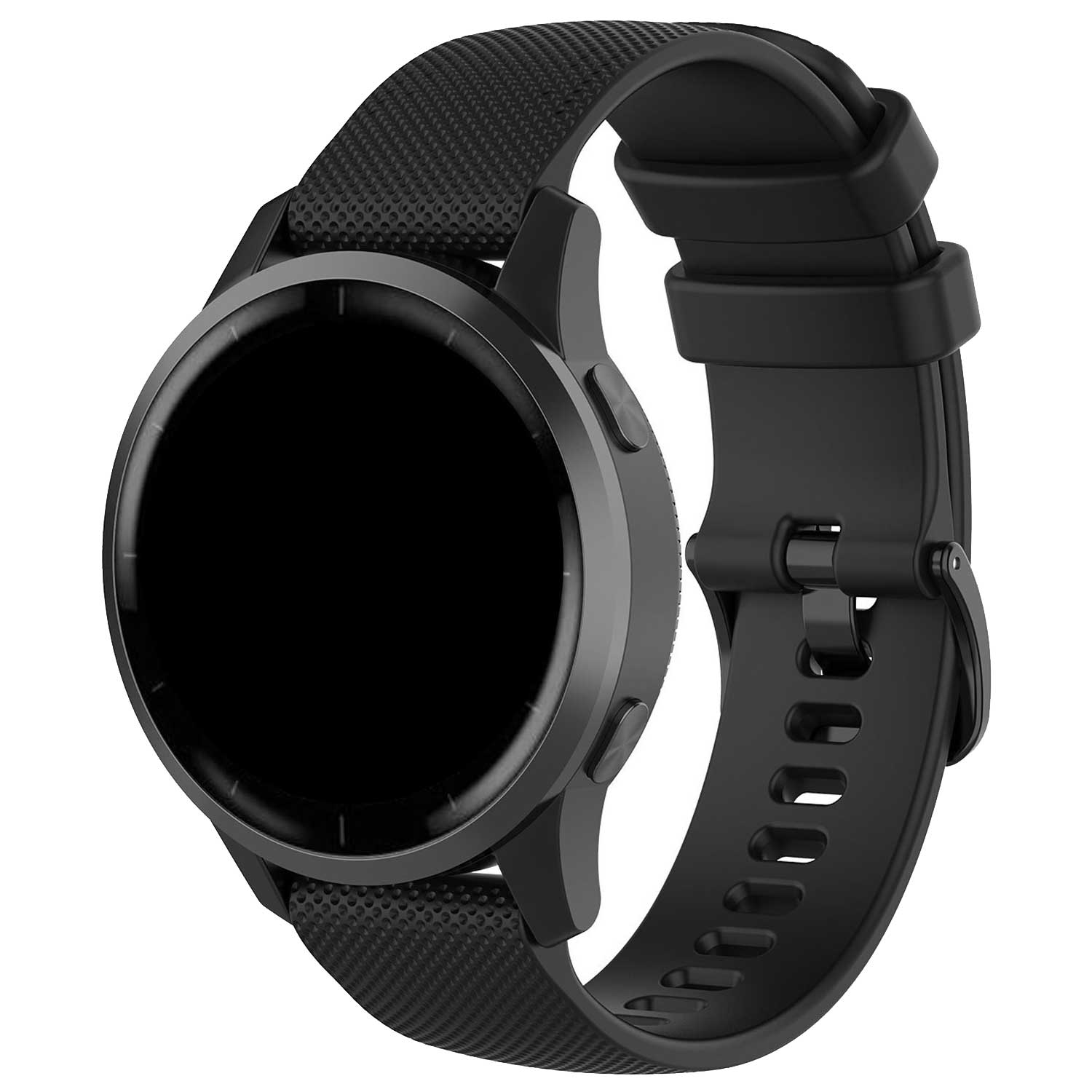 Cinturino in silicone con fibbia per Samsung Galaxy Watch 6 - nero
