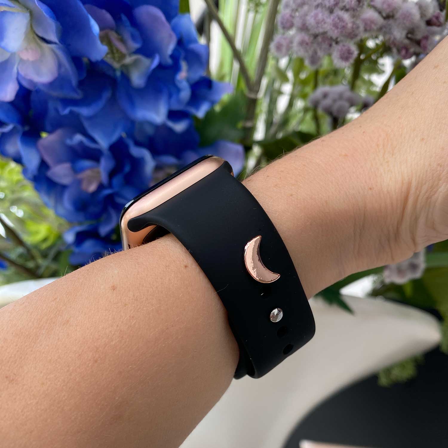 Gioielli per Apple Watch - moon oro rosa