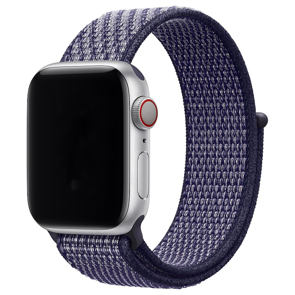 Cinturino nylon sport loop per Apple Watch - purple pulse